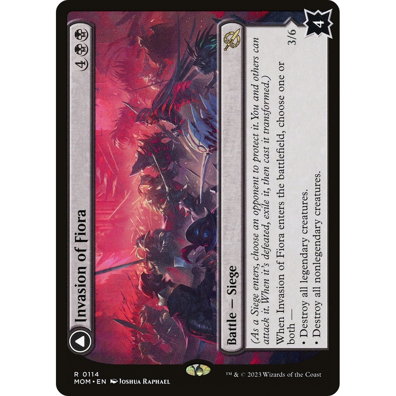 Invasion of Fiora // Marchesa, Resolute Monarch (MOM-114) - March of the Machine