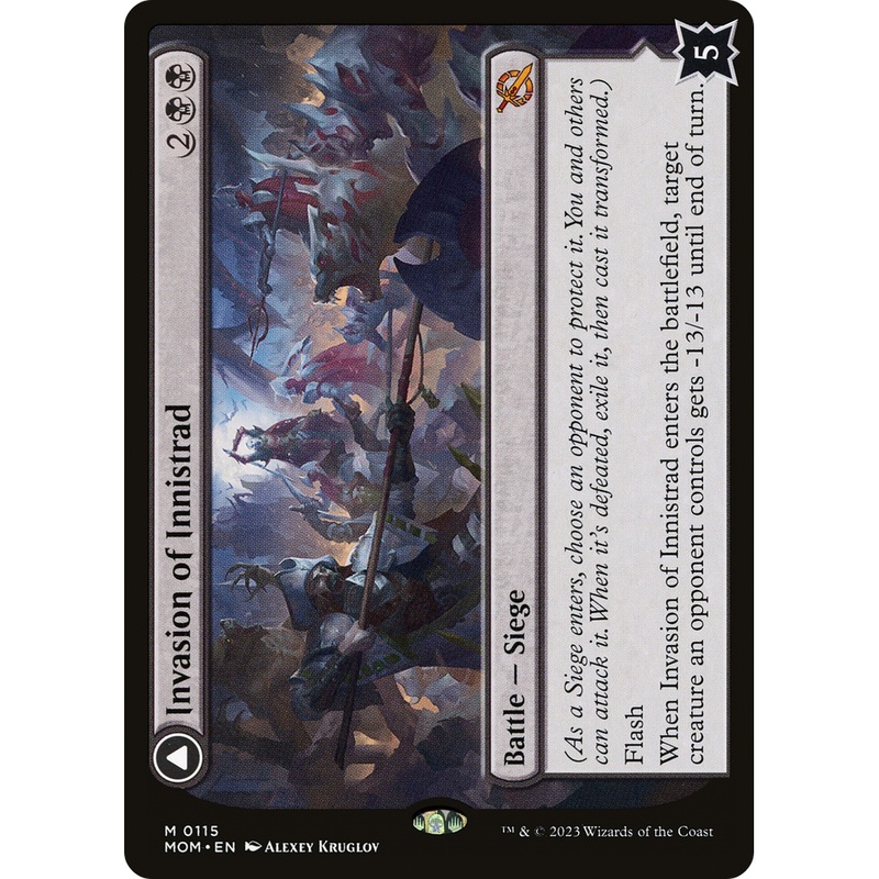 Invasion of Innistrad // Deluge of the Dead (MOM-115) - March of the Machine