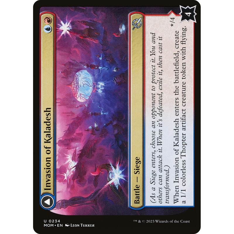 Invasion of Kaladesh // Aetherwing, Golden-Scale Flagship (MOM-234) - March of the Machine Foil