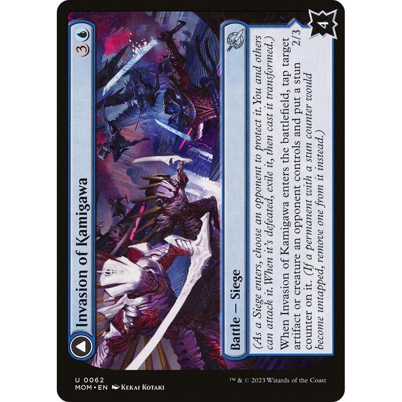Invasion of Kamigawa // Rooftop Saboteurs (MOM-062) - March of the Machine Foil
