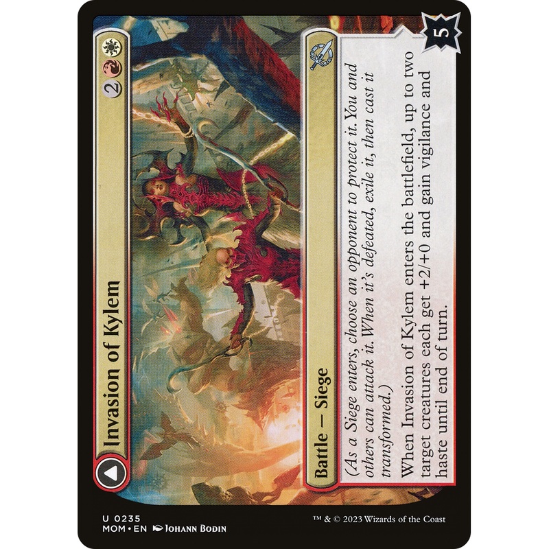 Invasion of Kylem // Valor's Reach Tag Team (MOM-235) - March of the Machine
