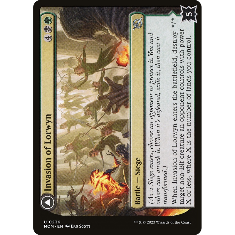 Invasion of Lorwyn // Winnowing Forces (MOM-236) - March of the Machine