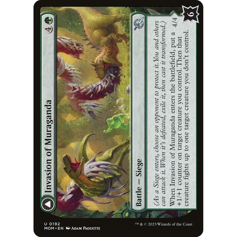 Invasion of Muraganda // Primordial Plasm (MOM-192) - March of the Machine Foil