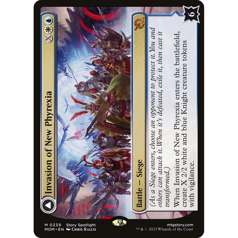 Invasion of New Phyrexia // Teferi Akosa of Zhalfir (MOM-239) - March of the Machine