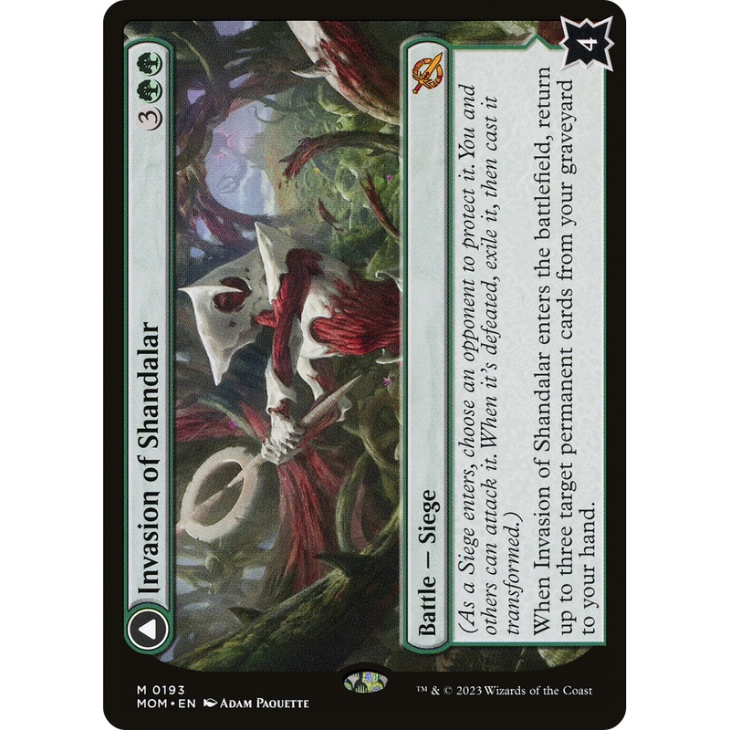 Invasion of Shandalar // Leyline Surge (MOM-193) - March of the Machine