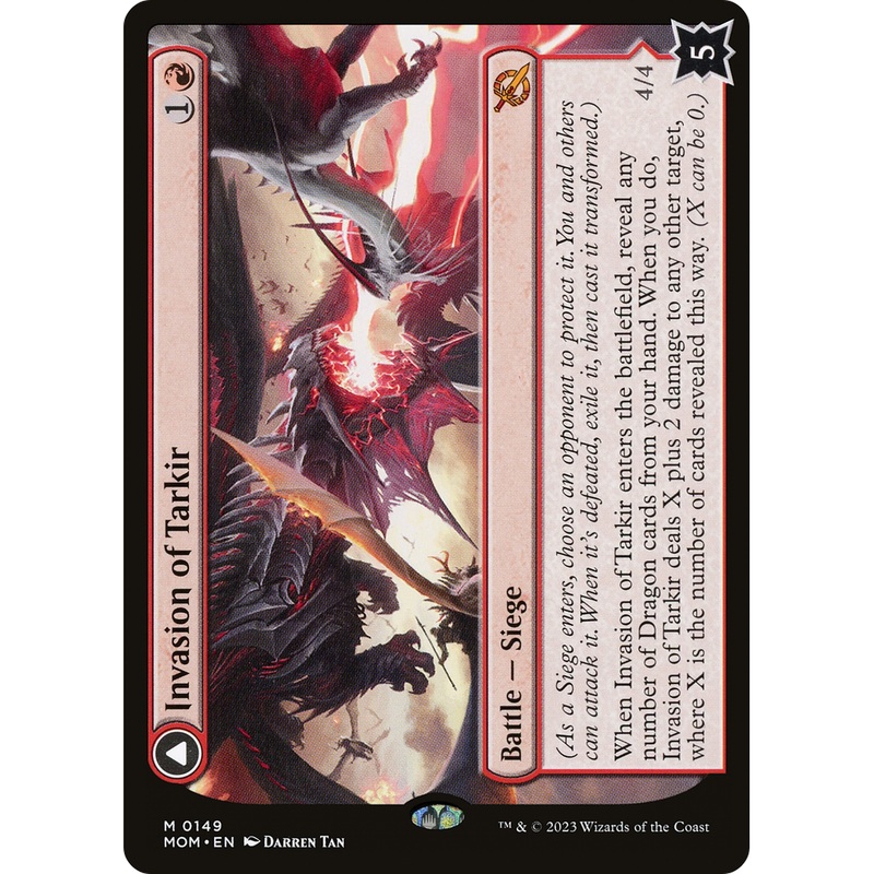 Invasion of Tarkir // Defiant Thundermaw (MOM-149) - March of the Machine