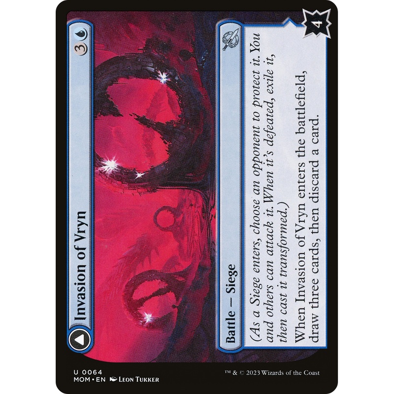 Invasion of Vryn // Overloaded Mage-Ring (MOM-064) - March of the Machine