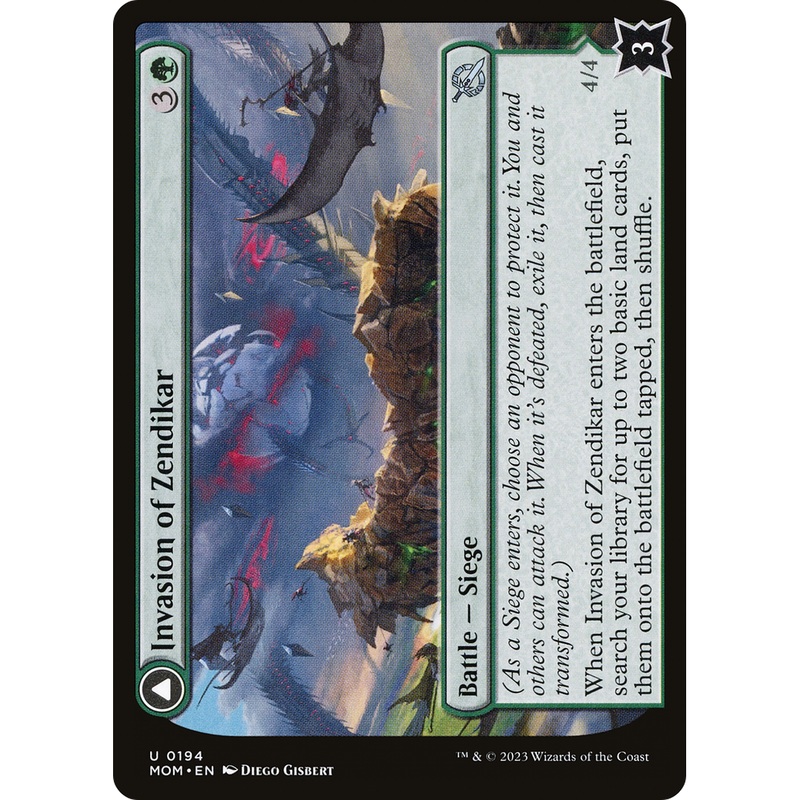 Invasion of Zendikar // Awakened Skyclave (MOM-194) - March of the Machine Foil