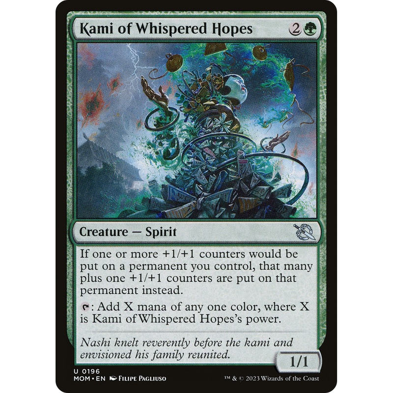 Kami of Whispered Hopes (MOM-196) - March of the Machine