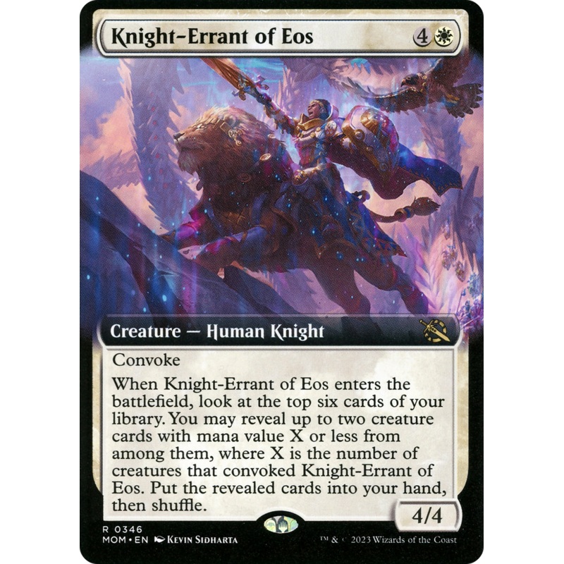 Knight-Errant of Eos (MOM-346) - March of the Machine: (Extended Art)