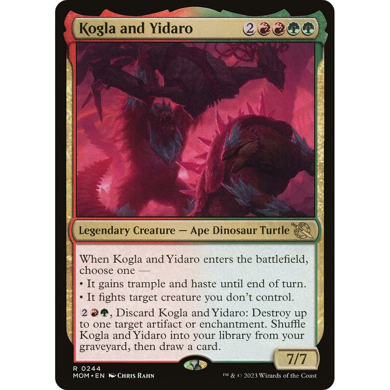 Kogla and Yidaro (MOM-244) - March of the Machine Foil