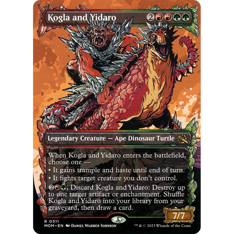 Kogla and Yidaro (MOM-311) - March of the Machine: (Showcase) (Borderless)
