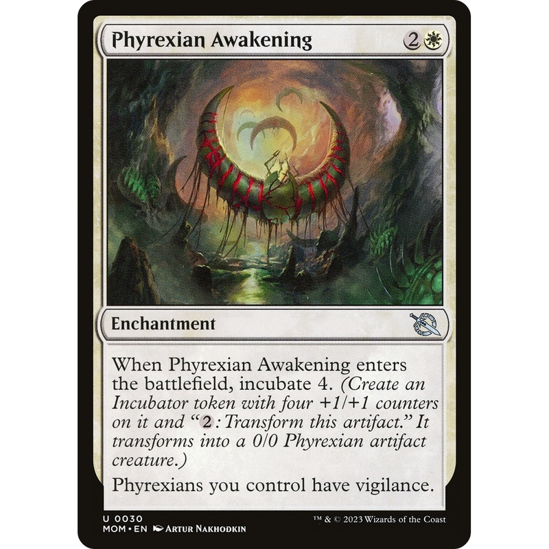Phyrexian Awakening (MOM-030) - March of the Machine Foil