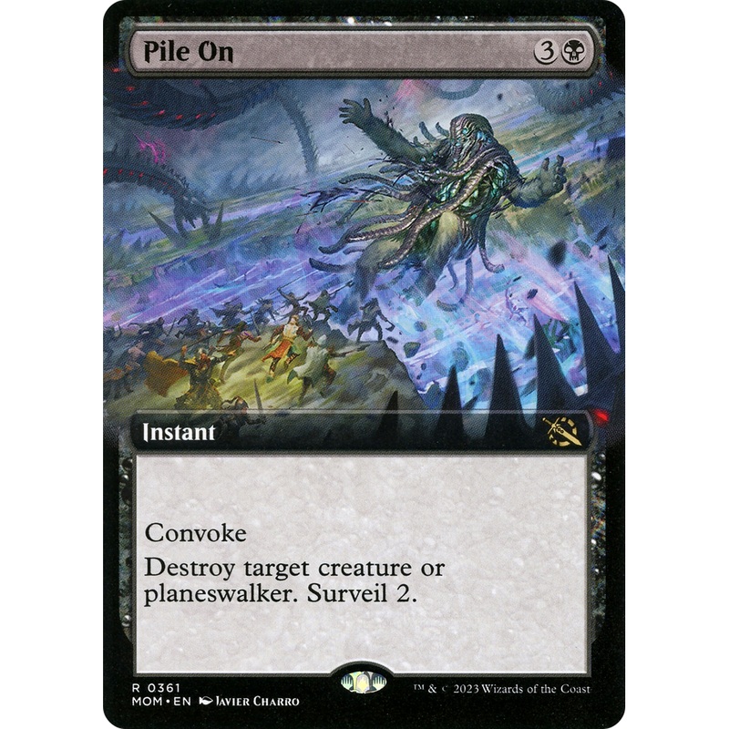 Pile On (MOM-361) - March of the Machine: (Extended Art)