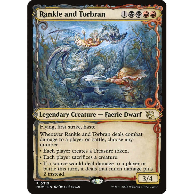 Rankle and Torbran (MOM-315) - March of the Machine: (Showcase)