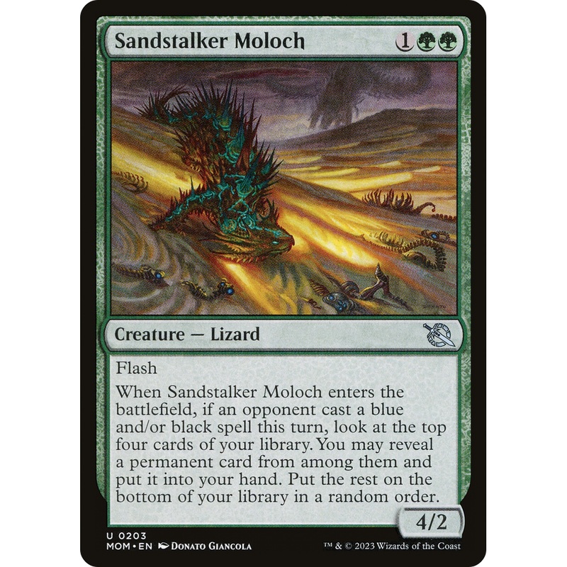 Sandstalker Moloch (MOM-203) - March of the Machine Foil