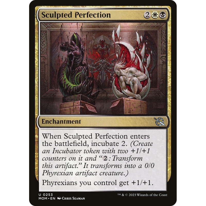 Sculpted Perfection (MOM-253) - March of the Machine Foil