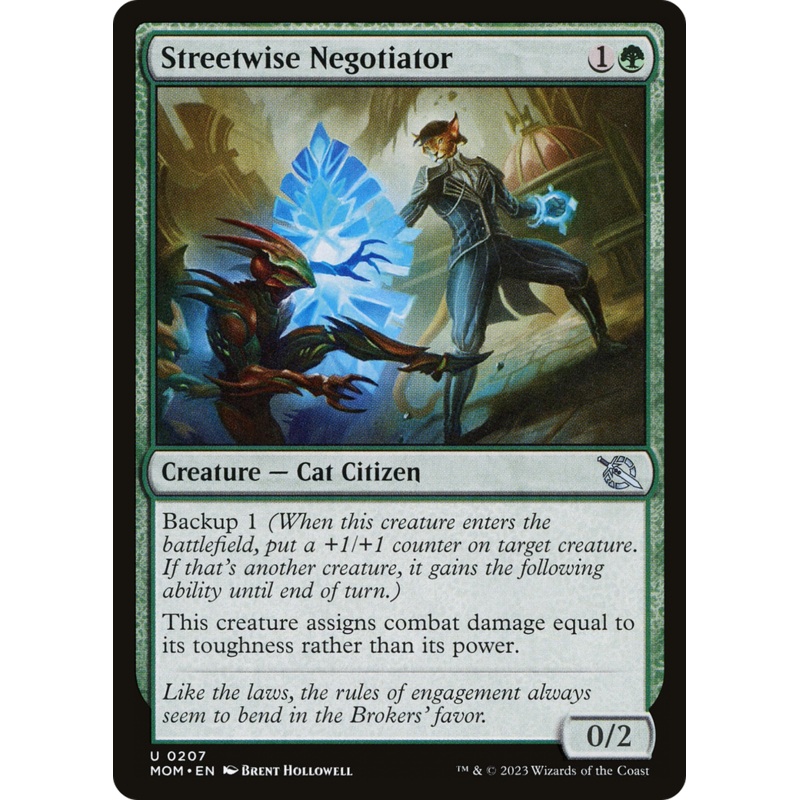 Streetwise Negotiator (MOM-207) - March of the Machine