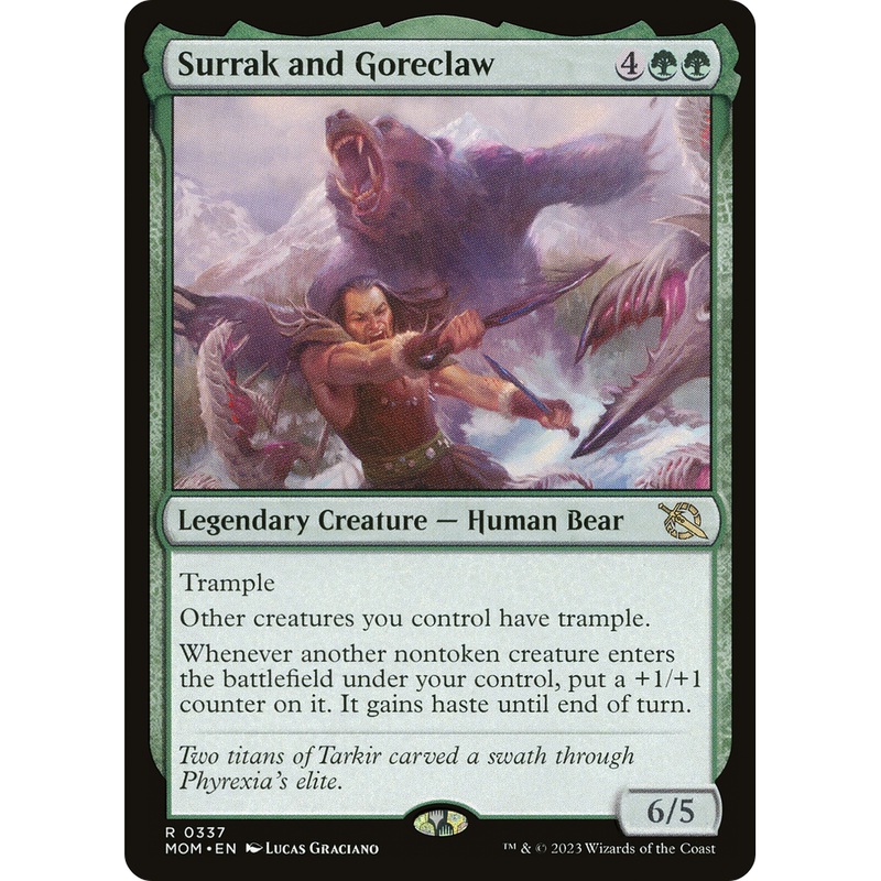 Surrak and Goreclaw (MOM-337) - March of the Machine
