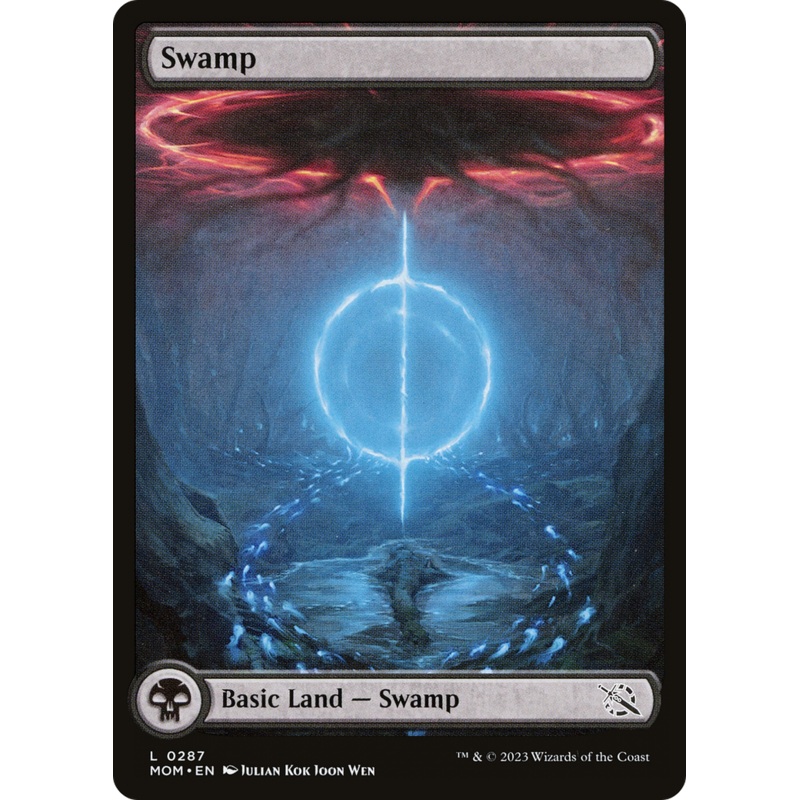 Swamp (MOM-287) - March of the Machine Foil