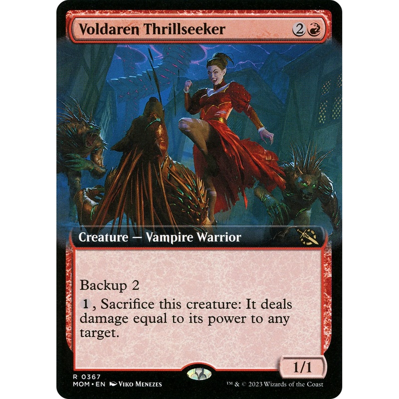 Voldaren Thrillseeker (MOM-367) - March of the Machine: (Extended Art)