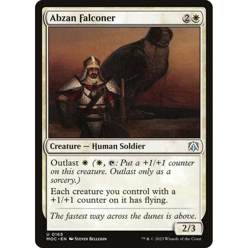 Abzan Falconer (MOC-165) - March of the Machine Commander