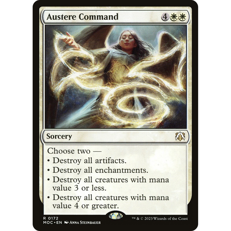 Austere Command (MOC-172) - March of the Machine Commander