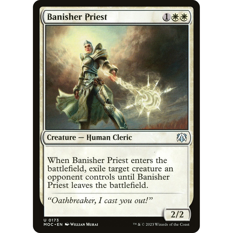 Banisher Priest (MOC-173) - March of the Machine Commander