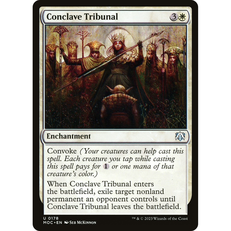 Conclave Tribunal (MOC-178) - March of the Machine Commander