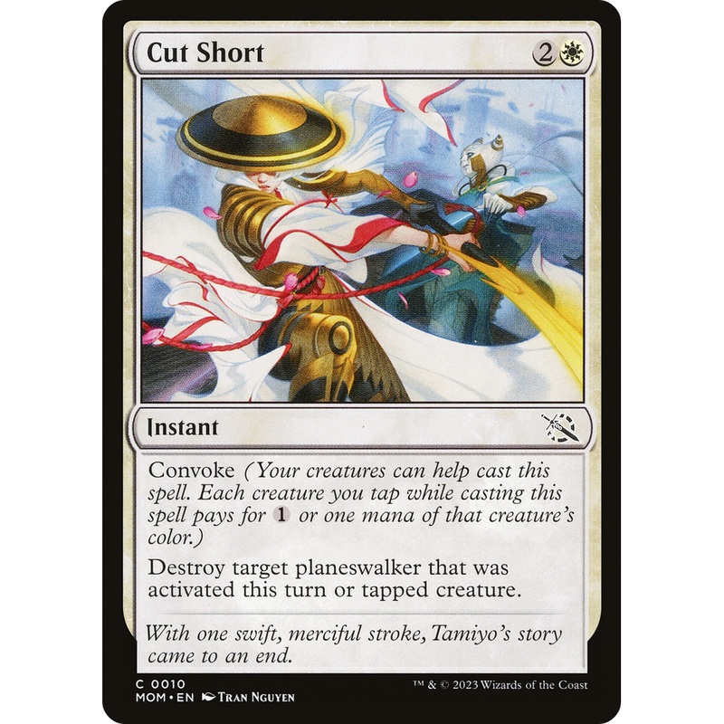 Cut Short (MOM-010) - March of the Machine