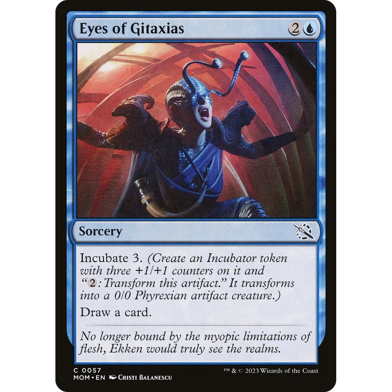 Eyes of Gitaxias (MOM-057) - March of the Machine
