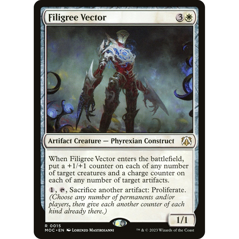 Filigree Vector (MOC-015) - March of the Machine Commander
