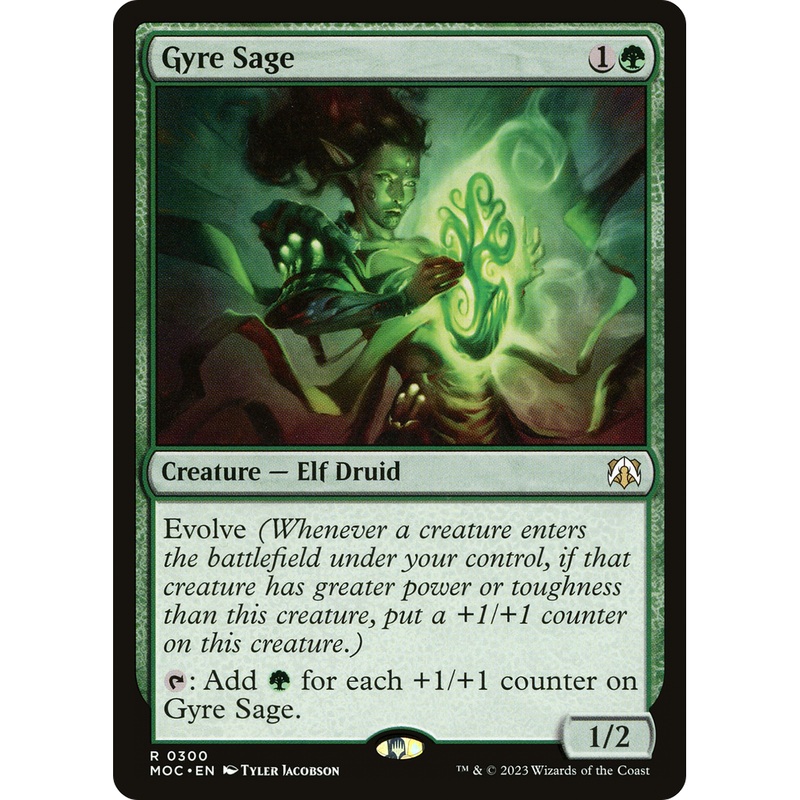 Gyre Sage (MOC-300) - March of the Machine Commander