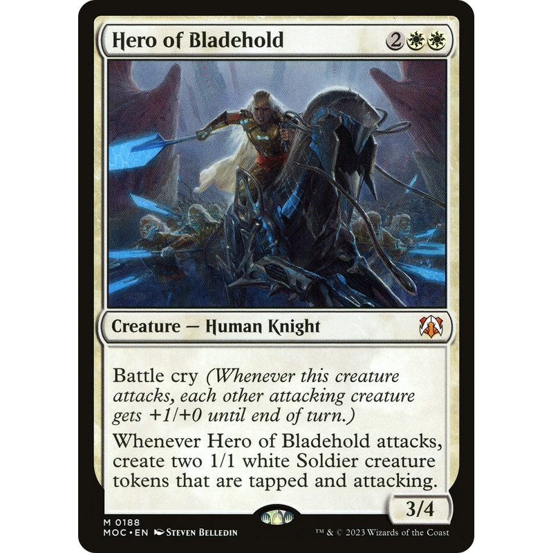 Hero of Bladehold (MOC-188) - March of the Machine Commander