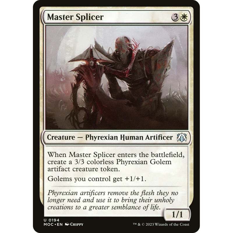 Master Splicer (MOC-194) - March of the Machine Commander