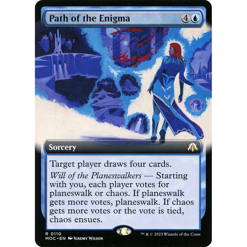 Path of the Enigma (MOC-110) - March of the Machine Commander: (Extended Art)