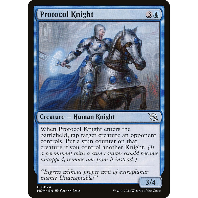 Protocol Knight (MOM-074) - March of the Machine