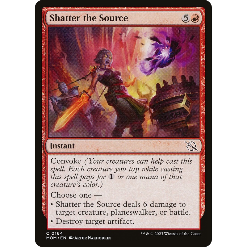 Shatter the Source (MOM-164) - March of the Machine