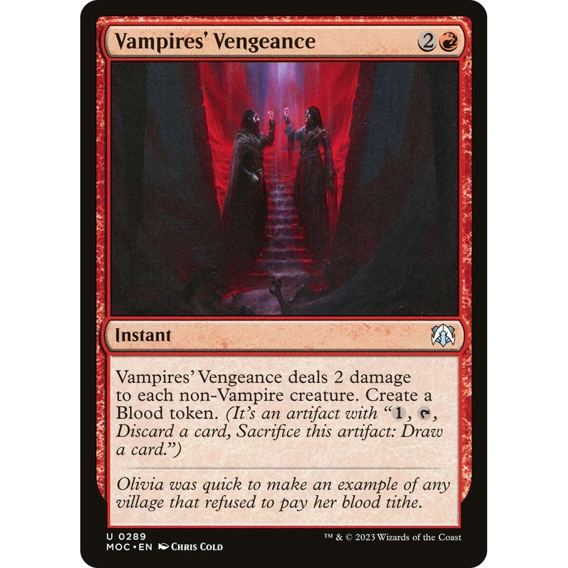 Vampires' Vengeance (MOC-289) - March of the Machine Commander