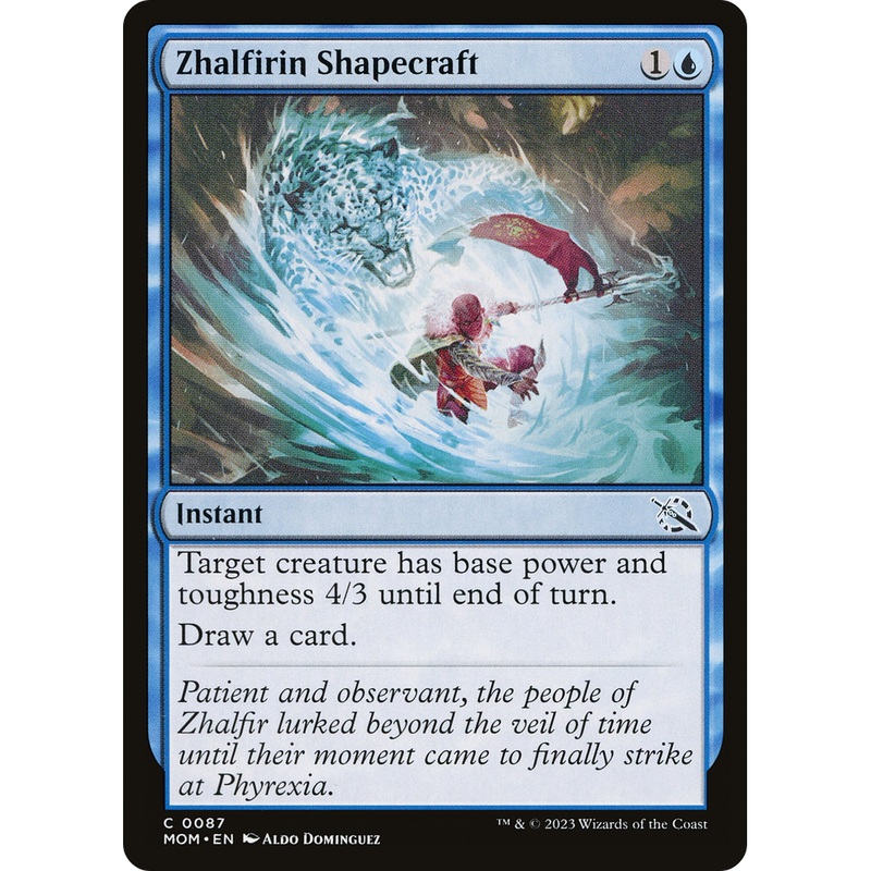 Zhalfirin Shapecraft (MOM-087) - March of the Machine Foil