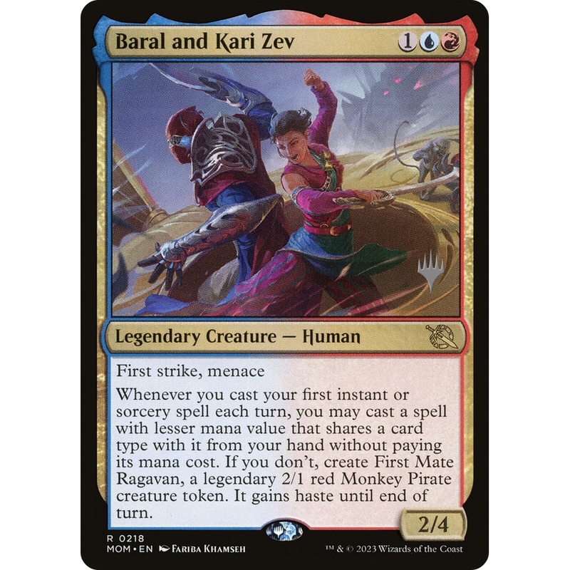 Baral and Kari Zev (PPMOM-218P) - March of the Machine Promos
