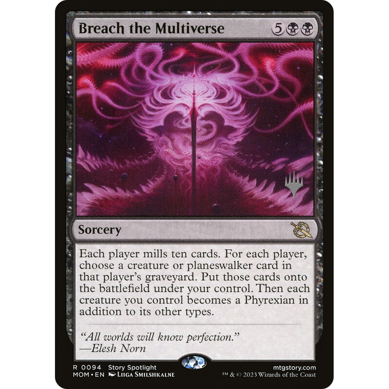 Breach the Multiverse (PPMOM-94P) - March of the Machine Promos