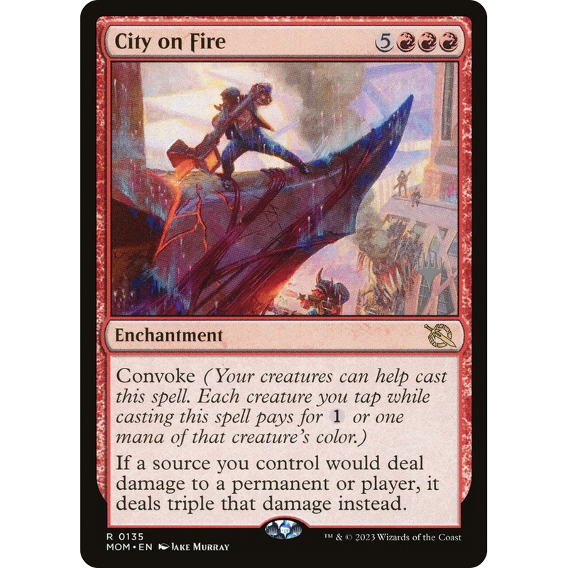 City on Fire (PPMOM-135P) - March of the Machine Promos