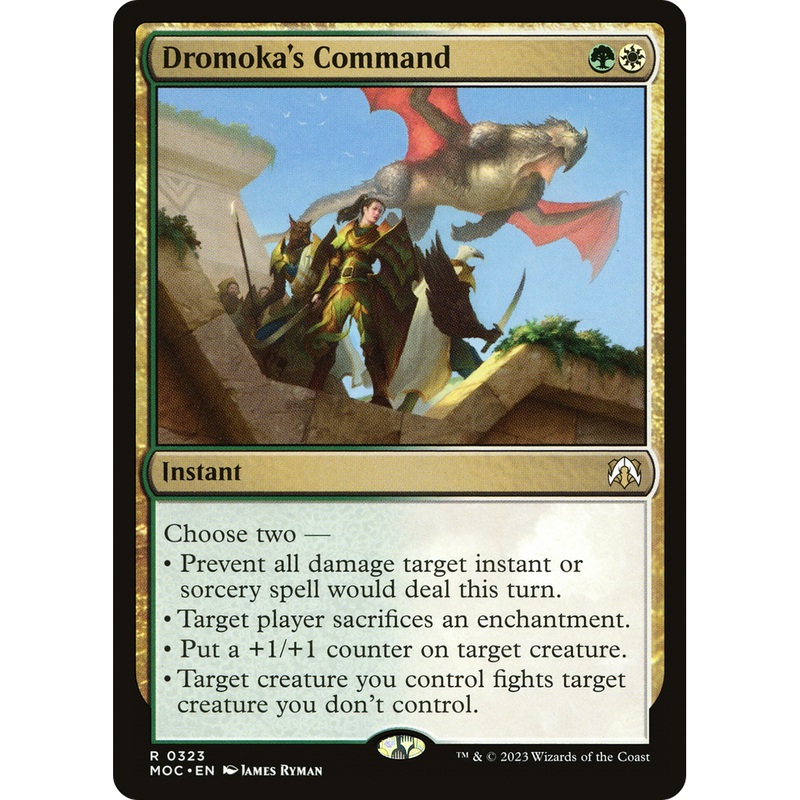 Dromoka's Command (MOC-323) - March of the Machine Commander