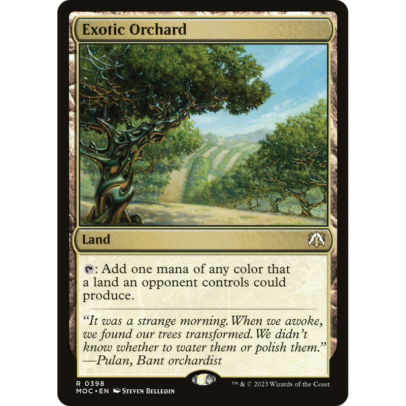 Exotic Orchard (MOC-398) - March of the Machine Commander