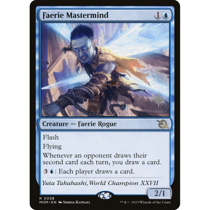Faerie Mastermind (PPMOM-58P) - March of the Machine Promos
