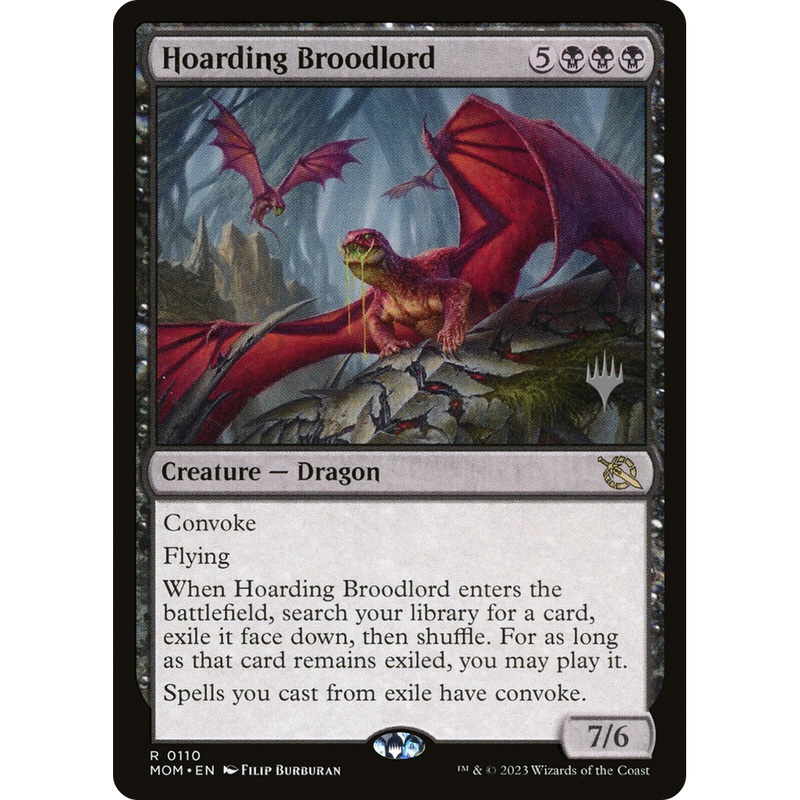 Hoarding Broodlord (PPMOM-110P) - March of the Machine Promos