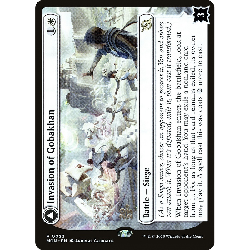 Invasion of Gobakhan // Lightshield Array (PRE-22S) - March of the Machine Promos Foil