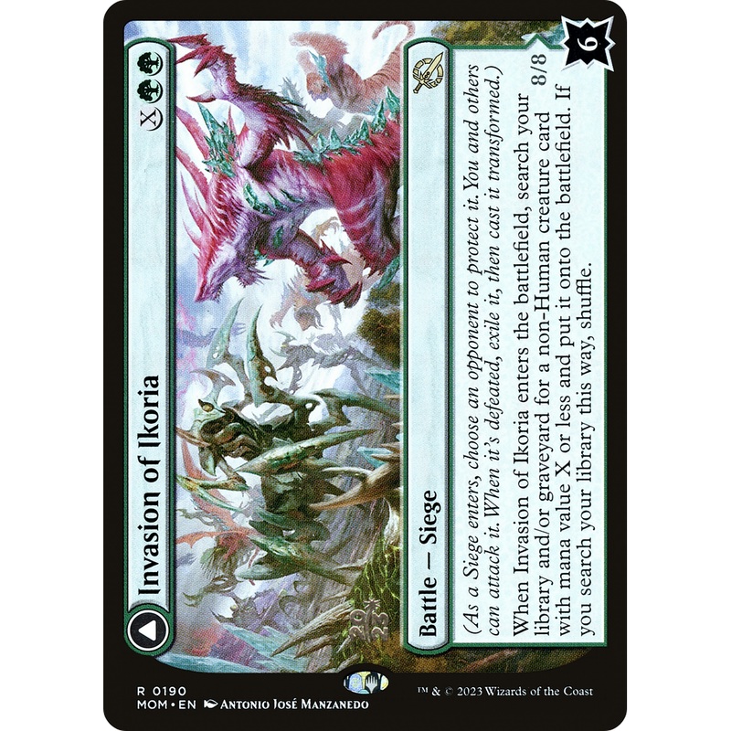 Invasion of Ikoria // Zilortha, Apex of Ikoria (PRE-190S) - March of the Machine Promos Foil