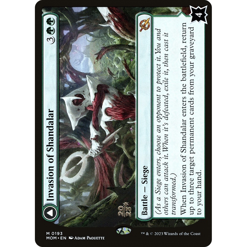 Invasion of Shandalar // Leyline Surge (PRE-193S) - March of the Machine Promos Foil